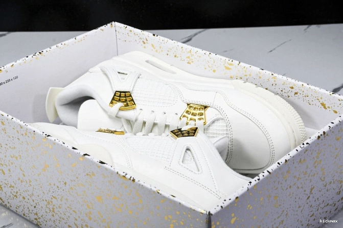 Rep MAX AQ9129-170 Jordan Retro Gold Metallic 4 0725